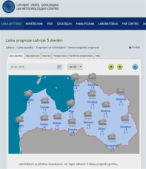 meteofor bauska prognoze.